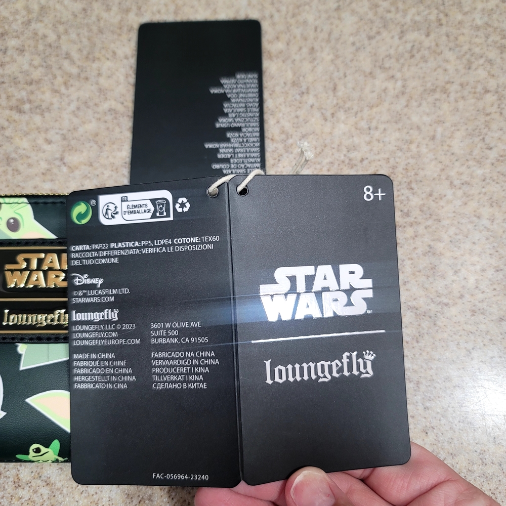 Loungefly Star Wars Mini Backpack and Wallet Set NWT - Picture 3 of 14